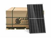 Halfcut-Solarmodule mit Black Frame im Angebot (Bild: Leapton Solar)