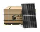 Halfcut-Solarmodule mit Black Frame im Angebot (Bild: Leapton Solar)
