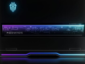 Die Rückseite beziehungsweise der Decke ist auffällig gestaltet (Bildquelle: Nubia)