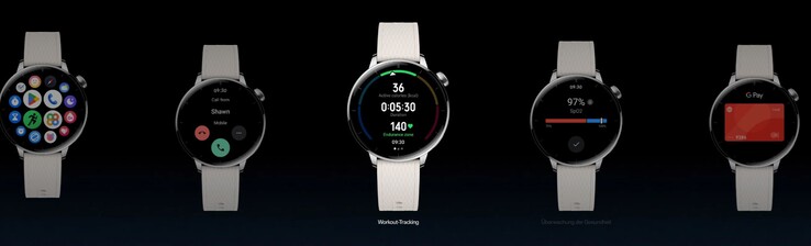 Die Smartwatch bietet Trainingsfunktionen, kann aber auch zum Telefonieren und der Zahlung eingesetzt werden (Bildquelle: OnePlus)