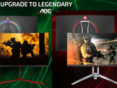 Premium Curved Gaming Monitore: AOC AG273QCG und AG273QCX sind im Handel erhältlich.