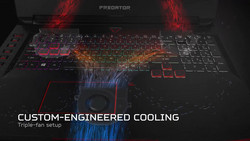 17 X: Setup aus 3 AeroBlade Fans