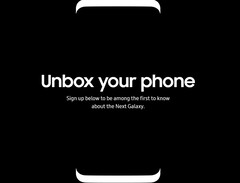 Eine geleakte Sign-Up-Seite bestätigt das All-Screen-Design des Galaxy S8 und Galaxy S8+.