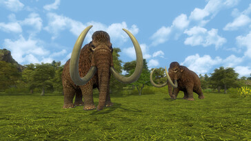 Mammuts in Dawn of Man