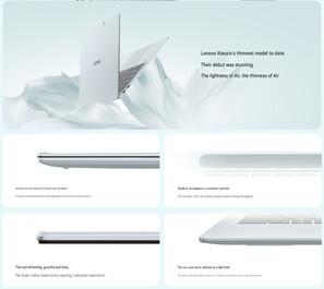 Design-Highlights des Laptops (maschinell übersetzt)