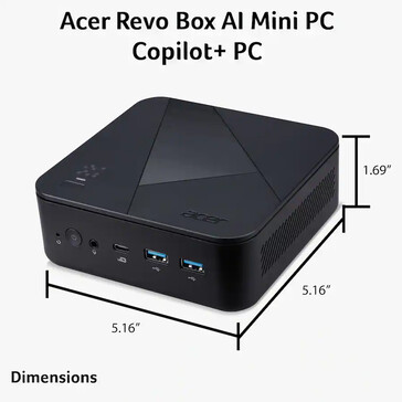 Abmessungen des Mini-PCs