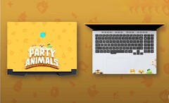 Mechrevo verziert einen High-End-Gaming-Laptop mit einem Party Animals Design. (Bild: Mechrevo)