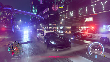 Im Bild: Ein Gameplay-Screenshot aus Need for Speed Heat.