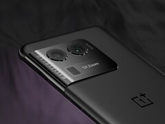 So könnte das OnePlus 10 Pro Ultra beziehungsweise das OnePlus 10 Pro Plus mit Periskop-Zoom-Kamera aussehen (Bild: Concept Creator, LetsGoDigital)