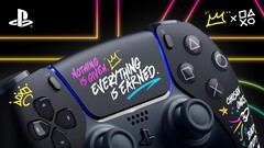 Die Sony PlayStation 5 setzt in der LeBron James Edition auf bunte Inspirations-Zitate. (Bild: Sony)