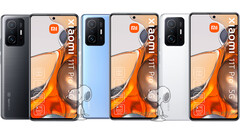 Kurz vor dem Release sind die offiziellen Pressebilder des Xiaomi 11T und 11T Pro geleakt. (Bild: @_snoopytech_)