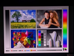 Große Betrachtungswinkel bei OLED-Displays
