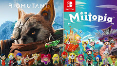 Spielecharts: Kung-Fu-RPG "Biomutant" und 3DS-Remake für die Switch "Miitopia" stark.