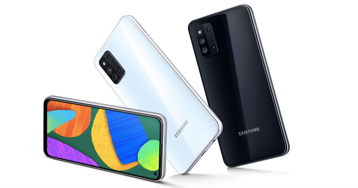 Das Galaxy M52 5G von vorne und hinten (Bild: 91mobiles)