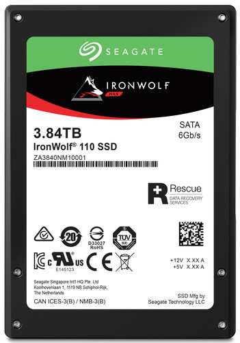 IronWolf 110 SATA NAS-SSD mit 3,84 TB