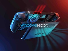 Der Lenovo Legion Go Gaming-Handheld setzt auf den AMD Ryzen Z1 Extreme. (Bild: Windows Report)