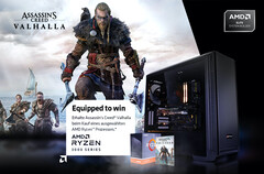 Wer einen ausgewählten AMD Ryzen-Prozessor oder einen AMD-basierten PC oder Laptop kauft, der kann sich Assassin&#039;s Creed Valhalla kostenlos schnappen. (Bild: AMD)