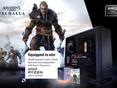 Wer einen ausgewählten AMD Ryzen-Prozessor oder einen AMD-basierten PC oder Laptop kauft, der kann sich Assassin's Creed Valhalla kostenlos schnappen. (Bild: AMD)