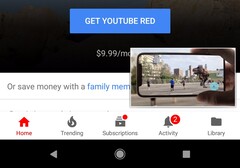 Google erlaubt den Picture-in-Picture-Modus auch für Nicht-Red-Abonnenten.
