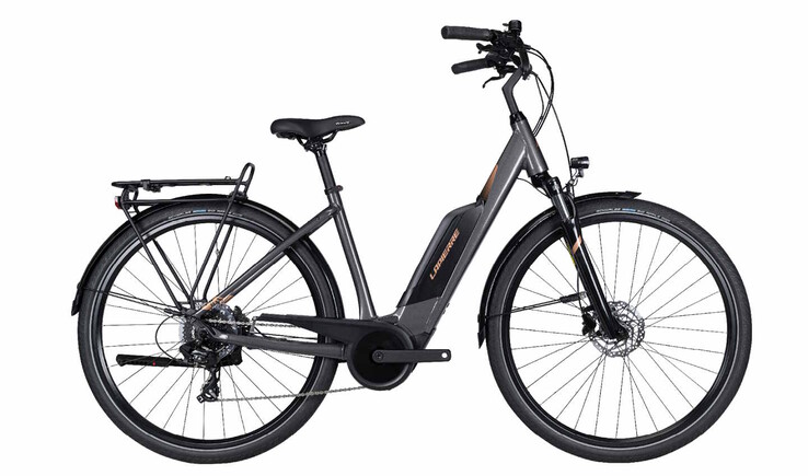 Beim günstigeren e-Urban 3.4 ist der Akku nur teilweise integriert