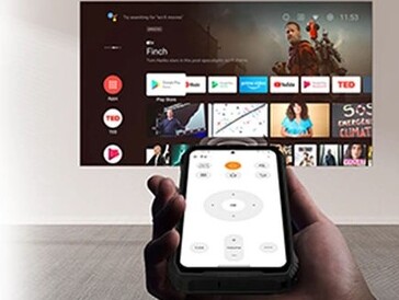 EIn IR-Sender ist verbaut (Bildquelle: Blackview)