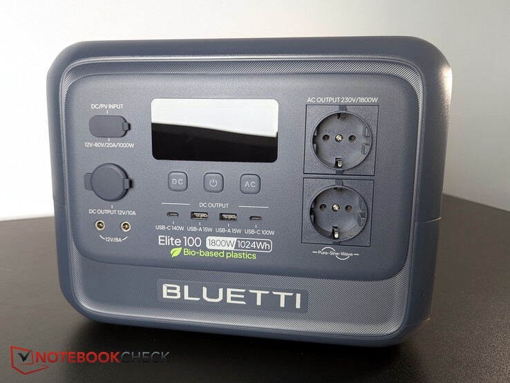 Nahezu alle Anschlüsse sitzen vorne. Keine Schutzkappen.