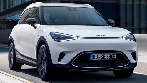 Der Elektro-Kompakt-SUV Smart #1 kommt in vier Modellvarianten auf den Markt.