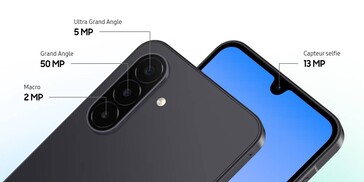 Das Galaxy A18 4G verfügt über eine 50-MP-Hauptkamera