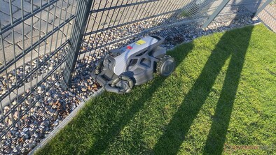 Airseekers Tron hat kartierte Fläche um gut 10 cm verlassen und sich festgefahren.