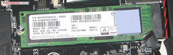 Aorus verbaut eine pfeilschnelle NVMe-SSD.