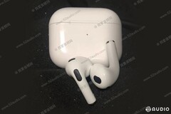 Das sollen sie sein, die Apple AirPods 3 mit neuem Ladecase im Stil der AirPods Pro. (Bild: 52Audio)