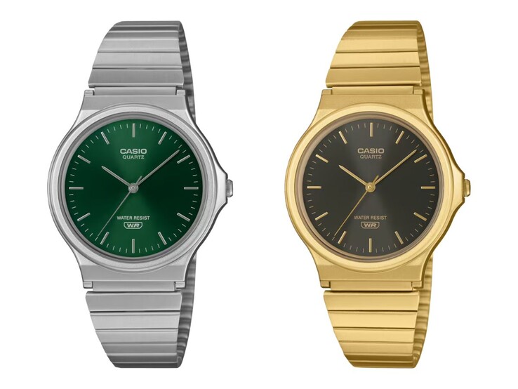 Casio MQ-24DA-3A (links) und MQ-24GA-1A (rechts)