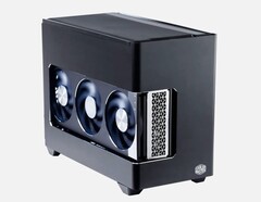 Das neueste ITX-Gehäuse von Cooler Master erlaubt der Grafikkarte vollen Zugriff auf frische Luft. (Bildquelle: Cooler Master)