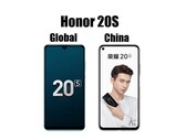 Den Unterschied sieht man auf den ersten Blick: Das globale Honor 20S entspricht nicht dem China-Modell.