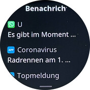 Nachrichtenüberblick bei iOS