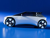 Peugeot Polygon Concept: Die neue Designsprache setzt auf geometrische Formen, eine horizontale Lichtsignatur und intelligente Reifen (Bild: Peugeot).