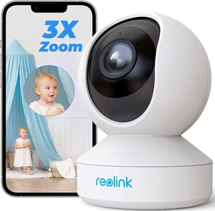 Platz 2 bei den Überachungskameras für Innenräume holt sich die Reolink E1 Zoom.