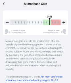 Pegel wird fest gesetzt