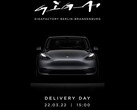 Die offizielle Einladung zum Tesla Model Y 