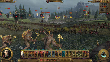 Eine Armee in Total War: Warhammer.
