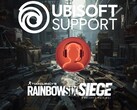 Logos von Ubisoft Support und Rainbow Six Siege. (Bildquelle: Ubisoft Support mit Änderungen)