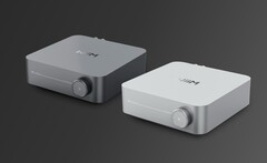 Der WiiM Amp packt einen 60 Watt Verstärker und Streaming-Hardware ins kompakte Metallgehäuse. (Bild: Linkplay Technology)