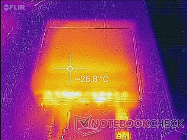 System im Leerlauf (Rückseite)