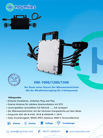 Datenblatt Hoymiles-HM-1500