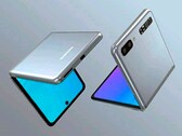 Samsung Galaxy Z Flip: Offizielles Ledercase EF-VF700 geleakt.