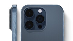 Das iPhone 15 Pro soll laut Hinweisen eines Apple-Leakers auch in einer neuen, blauen Farbe mit gebürsteter Oberfläche auf den Markt kommen (Bild: Macrumors, UnkownZ21)