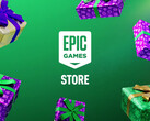 Das sechste kostenlose Spiel der Weihnachtssaison 2025 könnte ein Premium-Titel sein. Abbildung: Teaser für das Mystery Game im Store. (Bildquelle: Epic Games Store)