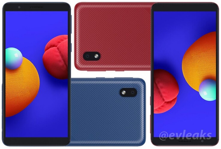 So soll das Galaxy A01 Core aussehen (Bild: Evan Blass)