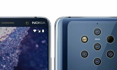 Das Nokia 9 zeigt sich im Close-Up von seiner besten Penta-Cam-Seite und ohne Notch.