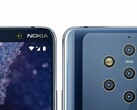 Das Nokia 9 zeigt sich im Close-Up von seiner besten Penta-Cam-Seite und ohne Notch.